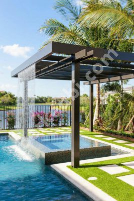 نازل های پرده آب